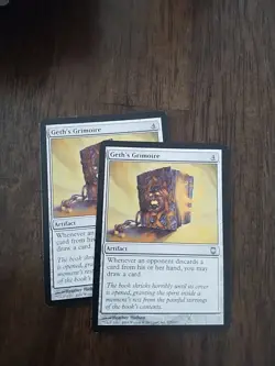 MTG Geth's Grimoire Darksteel Regular, See Desc - Image 1