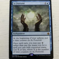 As Foretold Mythic Regular MTG Amonkhet #42 LP - Image 1