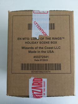 MAGIC THE GATHERING LORD OF THE RINGS HOLIDAY SCENE BOX CASE OF 4 - SEALED! - Image 2