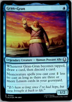 Gran-Gran U Avatar: The Last Airbender 54 NM Foil Magic - Image 1