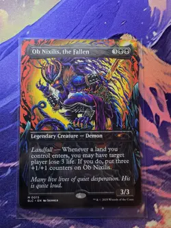 MTG - Ob nixilis, the Fallen #0015 Secret Lair Countdown SLC Mythic Non-foil NM - Image 1