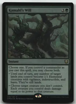 Kamahl's Will R Commander Legends 238 LP foil - Image 1