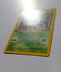 Pokemon TCG Oddish Neo Genesis 68 Regular 1st Edition Common LP - Image 2