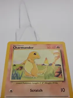 Pokemon TCG Charmander Base Set 46/102 Regular 1999-2000 Wizards Base Set... - Image 3