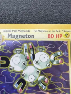 Pokemon Magneton 11/62 Holo Rare Fossil LP (#1) - Image 3