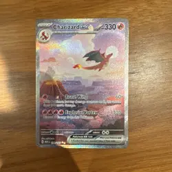 Pokemon TCG Charizard EX SAR 199/165 Mint Condition - Image 1
