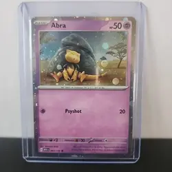 Abra 063/165 Pokemon 151 Holo Promo English - Image 1