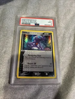 2006 Pokemon EX Holon Phantoms Sableye MINT PSA 9 #31 - Image 1