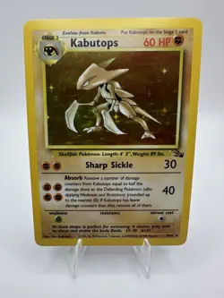 Kabutops 9/62 Holo - Fossil - Vintage 1999-2000 - Pokemon TCG - Image 1