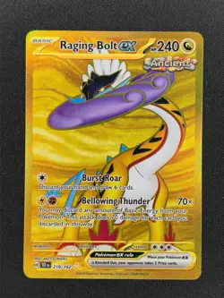 Raging Bolt ex 218 Pokemon Temporal Forces TEF 2024 NM 🔥🔥🔥 - Image 1