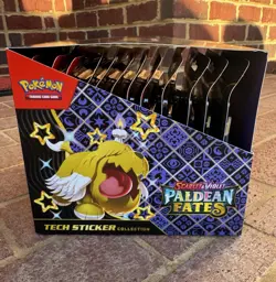 Pokemon TCG - Paldean Fates Tech Sticker Collection 12ct w/ Display Box 36 Packs - Image 3
