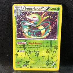Pokemon Legendary Treasures Serperior RC3/RC25 Holo Radiant Collection - Image 1