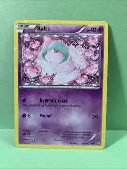 2013 Pokemon TCG Ralts Legendery Treasures Radiant Collection /40 LP Holofoil - Image 1