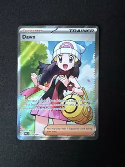 Dawn 118/094 Pokemon TCG Phantasmal Flames Ultra Rare Trainer Full Art PackFresh - Image 1