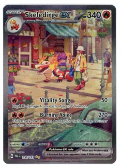 Pokemon TCG Skeledirge EX 258/193 - Paldea Evolved - Near Mint/Mint - Image 1