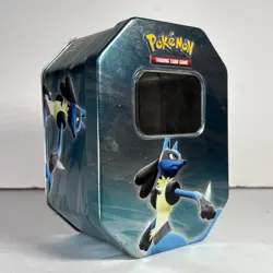 Pokemon TCG Diamond & Pearl Lucario Collectors Tin | Empty Tin - Image 1