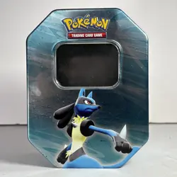 Pokemon TCG Diamond & Pearl Lucario Collectors Tin | Empty Tin - Image 2