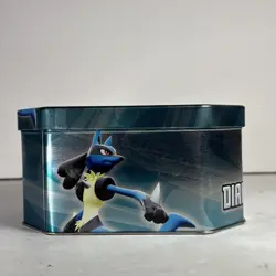 Pokemon TCG Diamond & Pearl Lucario Collectors Tin | Empty Tin - Image 3