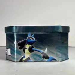 Pokemon TCG Diamond & Pearl Lucario Collectors Tin | Empty Tin - Image 5