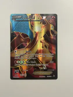 2014 POKEMON XY 100/106 FLASHFIRE FULL ART CHARIZARD EX NEAR MINT - Image 3