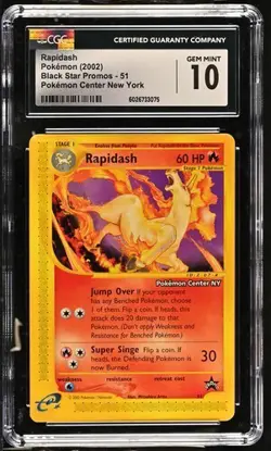 CGC 10 Bundle - Rapidash & Ho-Oh Black Star Promos | Gem Mint | Rare Pokemon - Image 1