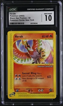 CGC 10 Bundle - Rapidash & Ho-Oh Black Star Promos | Gem Mint | Rare Pokemon - Image 3