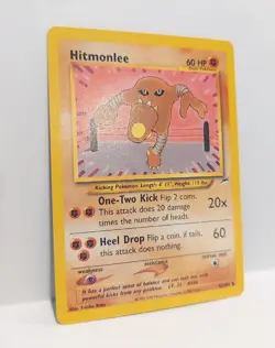 Pokemon TCG Hitmonlee Neo Destiny 42 Regular Unlimited Uncommon NM! - Image 1
