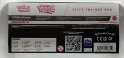 Pokemon S&V Black Bolt and White Flare Elite Trainer Box and Booster Bundle Sets - Image 2