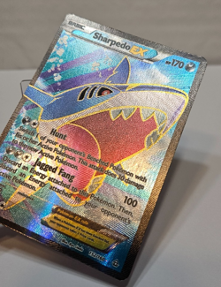 Sharpedo EX 152/160 Full Art Ultra Rare XY Primal Clash Pokemon 615 - Image 3