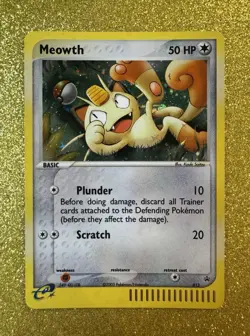 MEOWTH - Holo Rare, Black Star Promo, NM, ?. 013 (Pokemon TCG, 2003) - Image 1