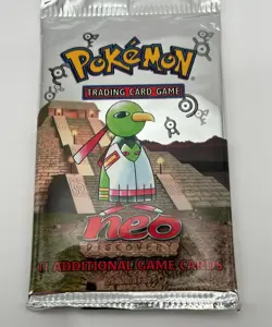 (402757) Pokemon Neo Discovery Unlimted Edition Xatu Booster Pack Factory Sealed - Image 4