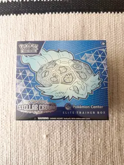 Pokemon TCG: Scarlet & Violet Stellar Crown Pokemon Center Elite Trainer Box ETB - Image 1