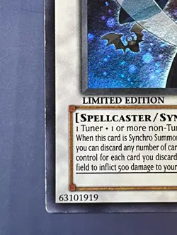 Yugioh Tempest Magician SOVR-ENSE1 Super Rare Limited LP/MP - Image 5