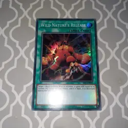 IOC-EN033 Wild Nature's Release :: Super Rare 25th Anniversary Edition Mint YuGi - Image 1