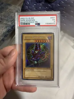 2003 Yugioh Dark Magician #BPT-007 PSA 3 - Image 1