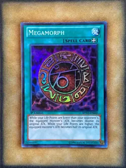 Yugioh Megamorph BPW2-EN069 Super Rare 1st Ed NM - Image 1
