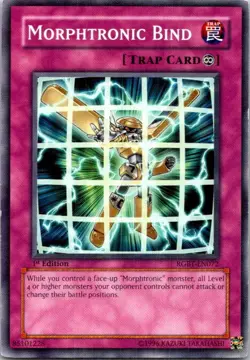 Morphtronic Bind RGBT-EN072 Yu-G-Oh! Light Play 1st Edition - Image 1