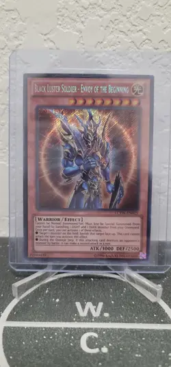 Yu-Gi-Oh! Black Luster Soldier - Envoy of the Beginning LCYW-EN025 *Secret Rare* - Image 1