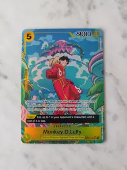 OP07-109 SR Monkey.D.Luffy Treasure Rare One Piece TCG English Card TCG - Image 1