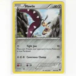 Pokemon TCG Mawile 78/122 XY BREAKpoint Regular Uncommon Card EN-LP 2016 - Image 1