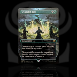 Cryptolith Rite •Borderless Alt Art• Innistrad Remastered • Rare Enchantment MTG - Image 1