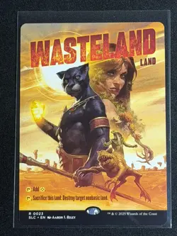 MTG Secret Lair Encyclopedia of Magic the Gathering Wasteland RARE - Image 1