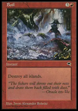 Boil x1 1x Tempest NM MTG - Image 1