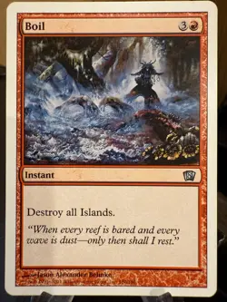 MTG Magic the Gathering 8th Edition Boil - Image 1