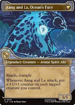 Aang, Swift Savior (0347) - Avatar: The Last Airbender - Rare Showcase - Image 2