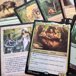 Cutom Complete COMMANDER DECK Magic. Toxic Poison infect themed - Green & White - Image 1