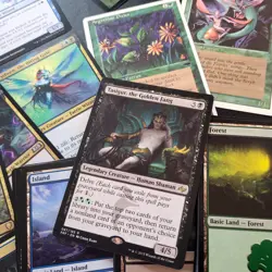 Whole COMMANDER Magic Deck MTG - Tasigur, the Golden Fang Sultai Wedge FAERIES - Image 1