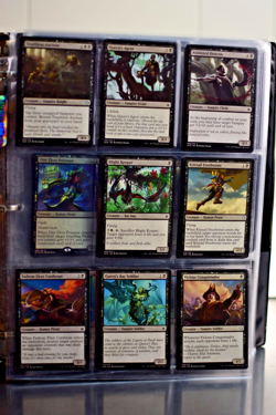 Binder of Magic The Gathering MTG Cards Collectible Card Game Mixed Bulk Lot #1 - Image 3
