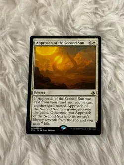 1x Approach of the Second Sun - Amonkhet - MTG Magic the Gathering (NM) - Image 1