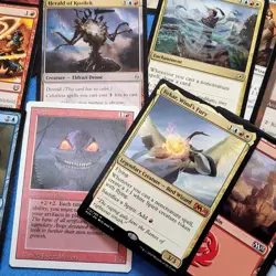 Whole COMMANDER Magic Deck MTG - Kykar, Wind's Fury Mythic Rare Jeskai ARTIFACTS - Image 1